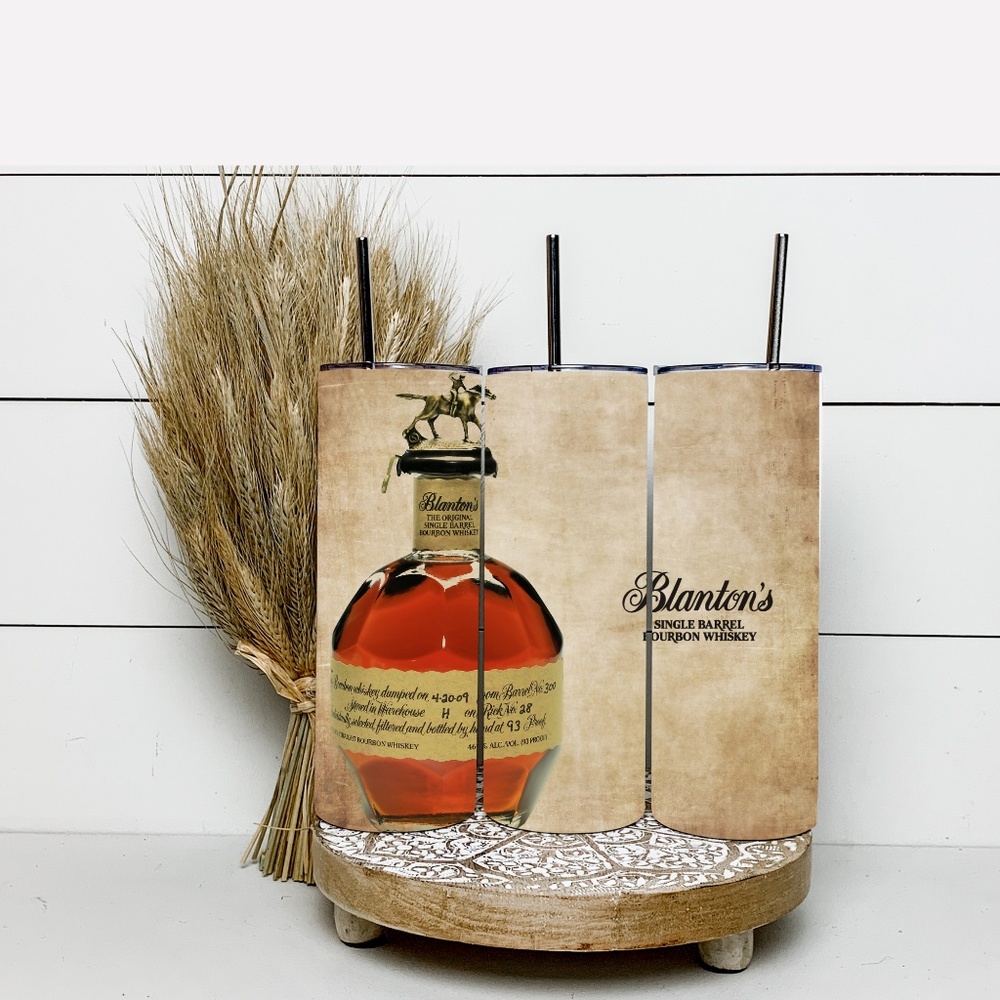 Blantons 20 Oz Skinny Sublimated Tumbler